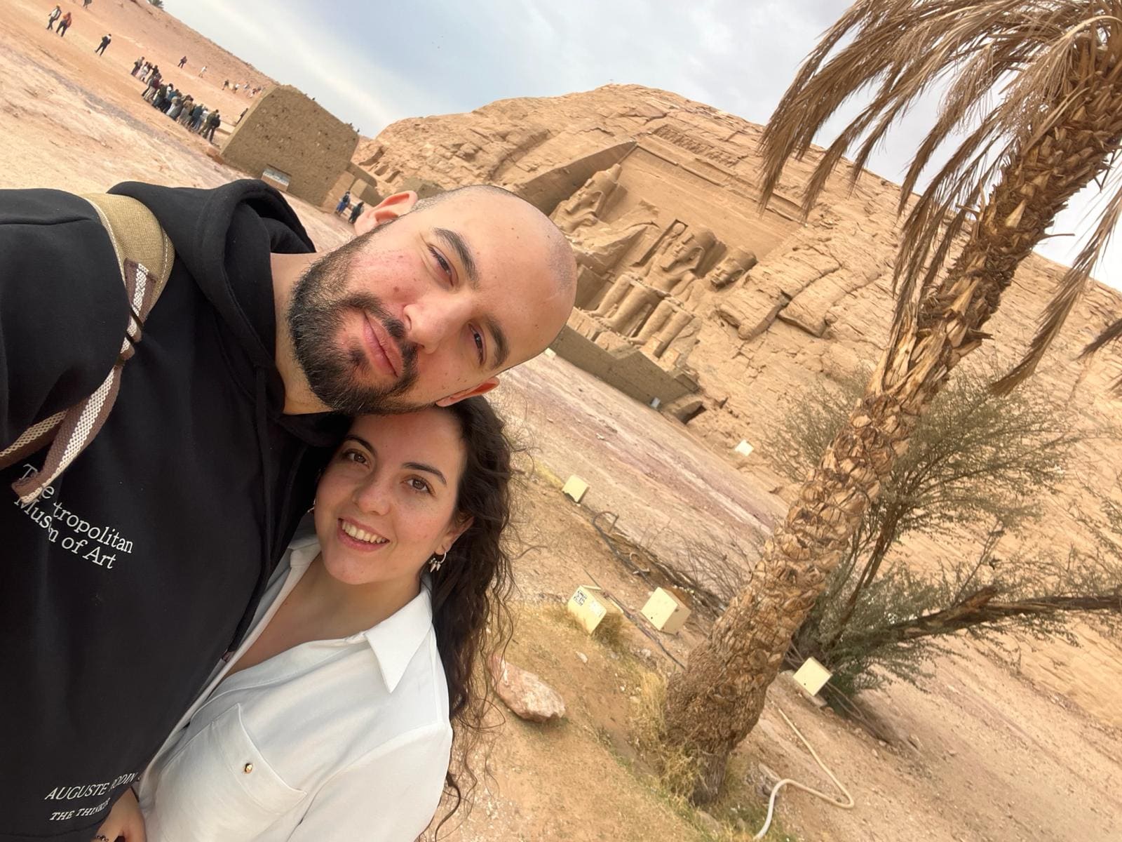Marta y Alejandro en Egipto