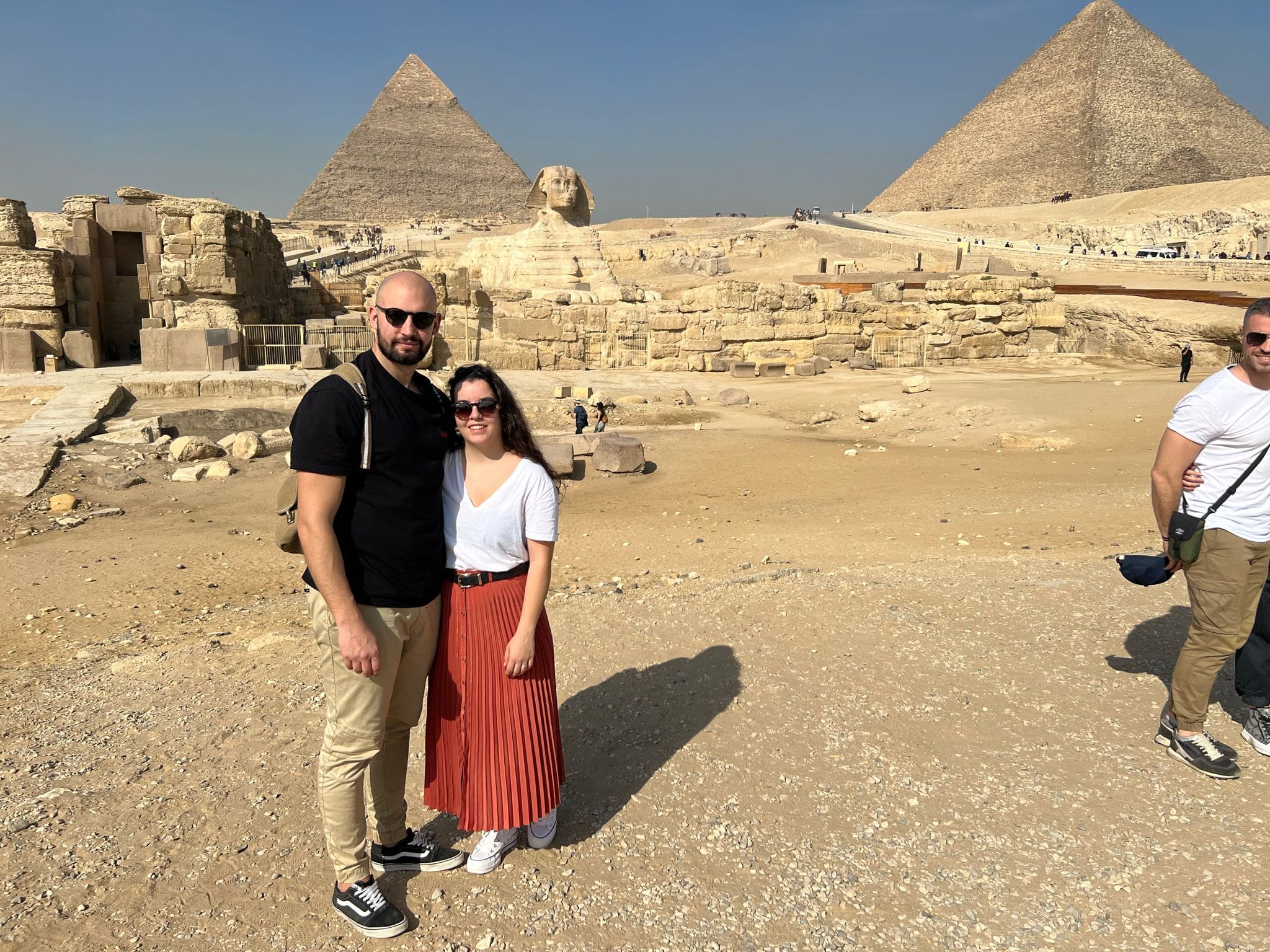 Marta y Alejandro en Egipto