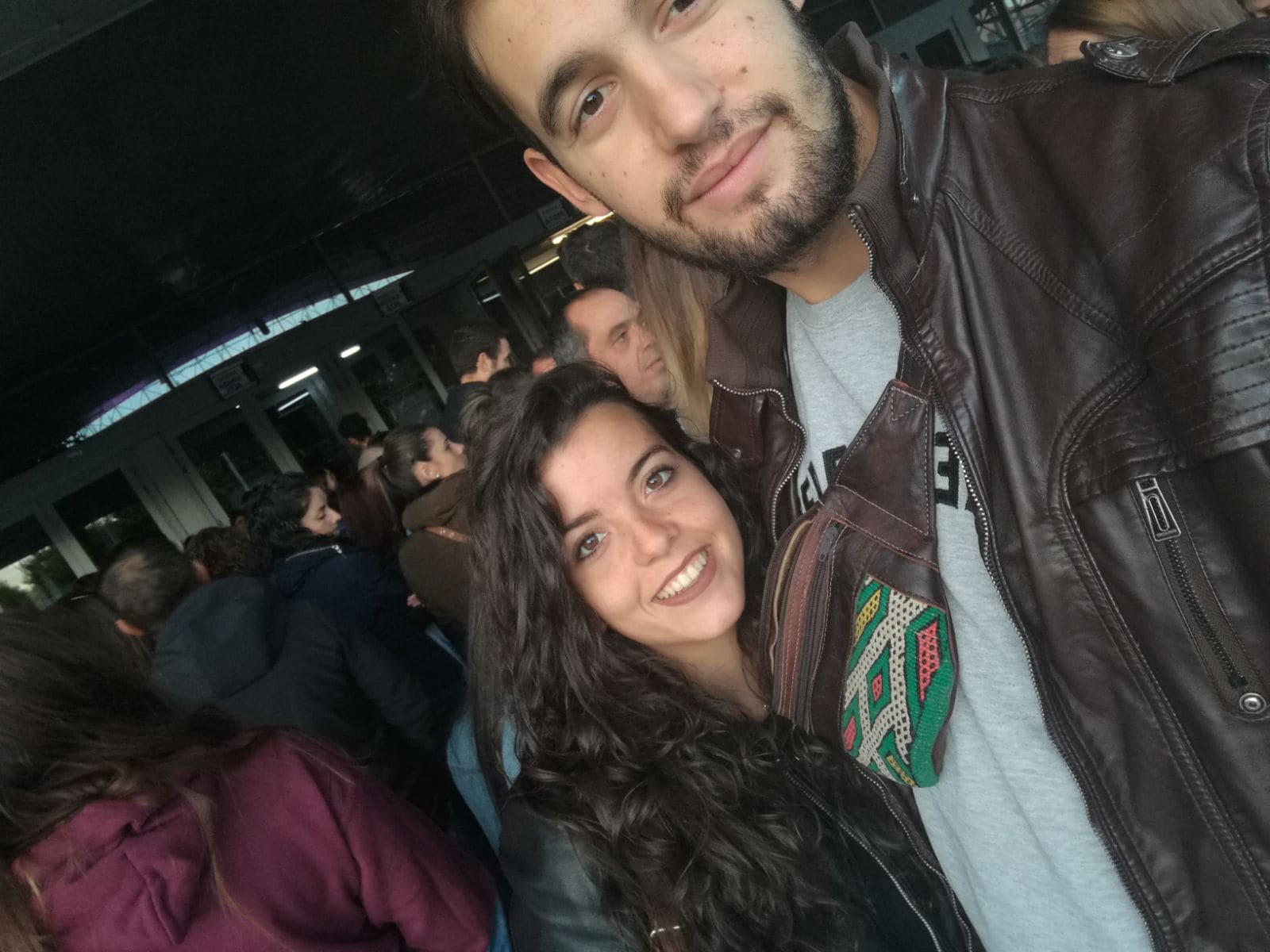 Marta y Alejandro de jóvenes